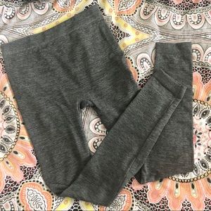 Fleece Lined Grey Leggings Sz. S